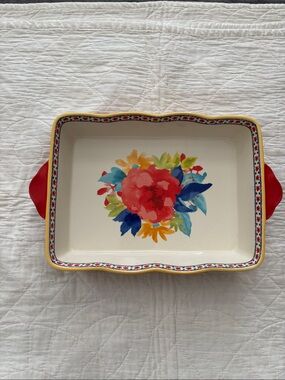 The Pioneer Woman Floral Baking Dish